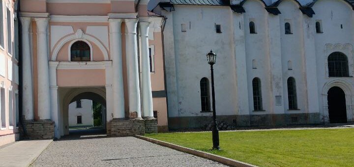 Софийский собор Великий Новгород вид на древнерусский храм