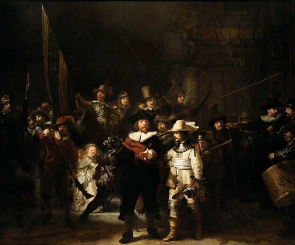 Рембрандт Ночной дозор картина 1642 года