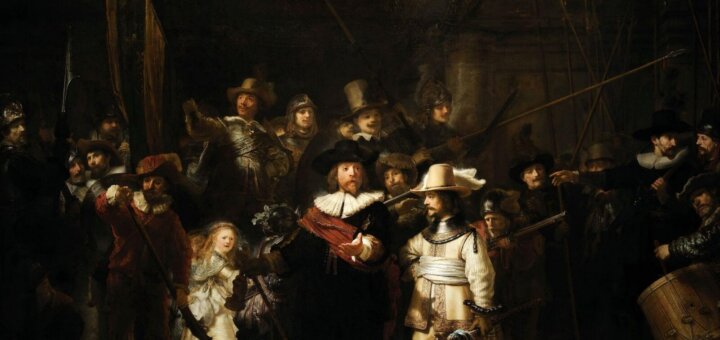 Рембрандт Ночной дозор картина 1642 года